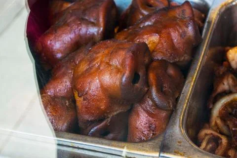 Snout in the Window Stock Photos