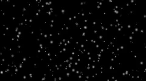 Snow 2 (Loop with transparency) Видео 8948666
