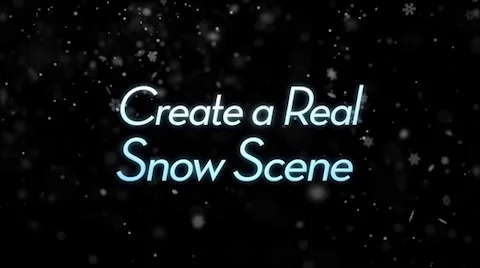 Snow in After Effects Stock After Effects