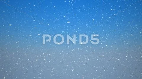 Snow and blue sky Stock Illustration