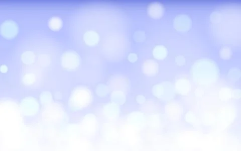 Snow and Cloud bokeh soft light abstract background Illustrazione stock