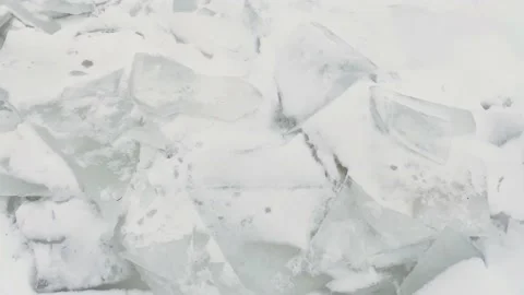 Snow and ice background, Stock Footage 166042228