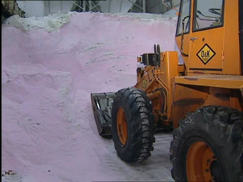 Snow and salt Stock Footage 638038
