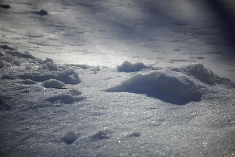 Snow and shadows. texture background snow surface the snow Stock-Fotos