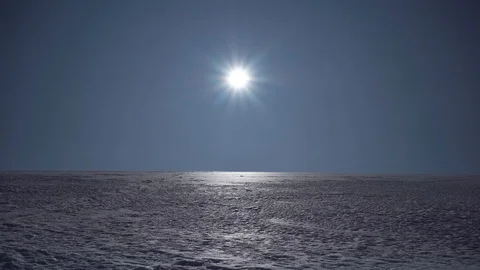 Snow and sun Stock Footage 89699988