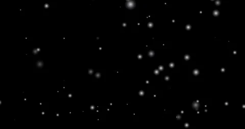 Snow animation falling. Render footage. Loop animation on black background with Stock Footage 129267873
