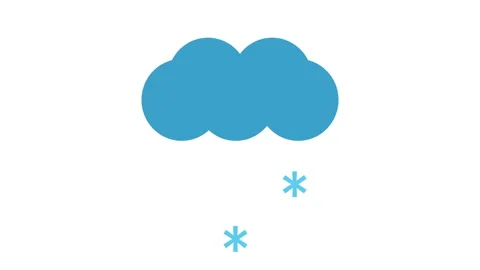 Snow animation. Stock Footage 219458747
