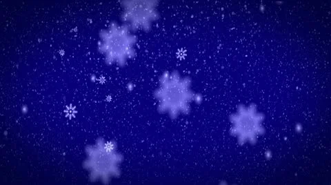 Snow back blue Stock Footage 10719252