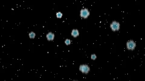 Snow Background #3 Stock Footage 43766362