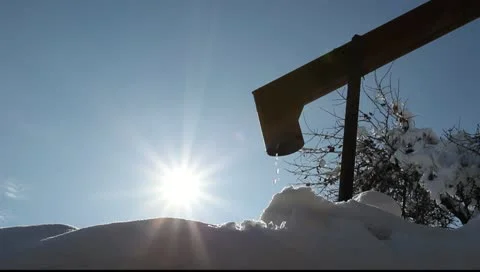 Snow background Видео 10704225