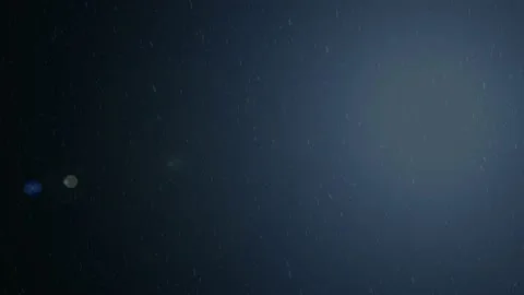 Snow background with glowing headlights Stock Footage 219784562