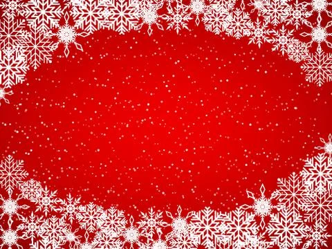 Snow background Stock Illustration