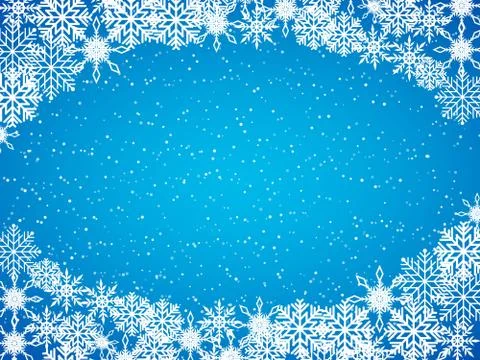 Snow background Stock Illustration