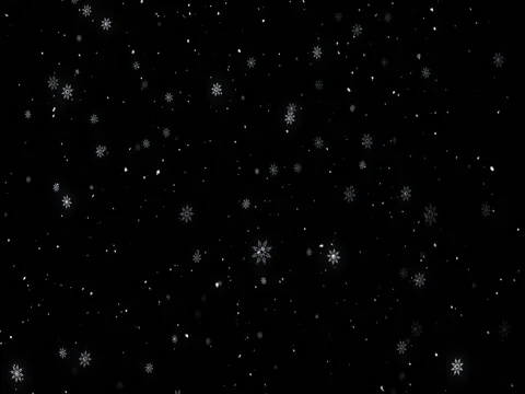Snow Background. Loop animation. Alpha channel Video stock 69720685