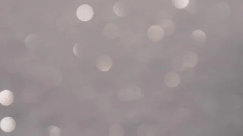 Snow Background Macro Shallow Focus Blurry Lights 스톡 동영상 84653581