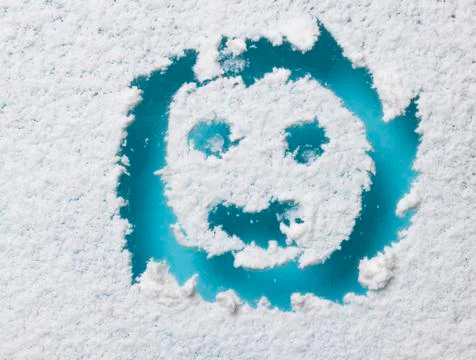 Snow background Stock Photos