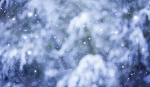 Snow background Stock Photos