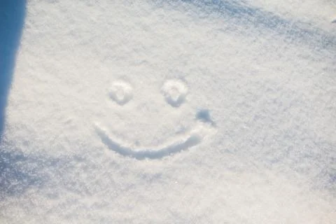 Snow background with picture Stock Photos