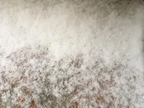 Snow background , white abstract texture. Copy space. Top view. Winter design Stock Photos