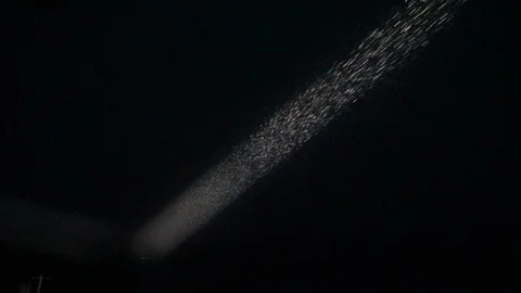 Snow beam Stock Footage 104987096