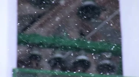 Snow bells Stock Footage 10699359