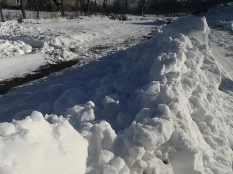 Snow big Stock Photos