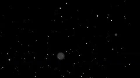 Snow in black background  Vídeo Stock 45416462