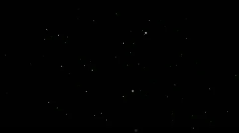 Snow on Black Matte - Falling Quickly Stock Footage 11475703