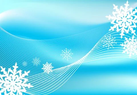 Snow blizzard background Stock Illustration