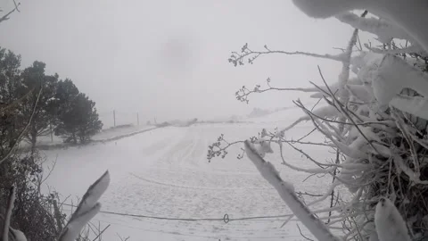 Snow, blizzard Stock Footage 340170048