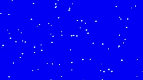 Snow Blue background Chroma key Stock video Footage Video stock 297696432