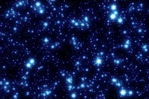 Snow - Blue Stock Footage 979477