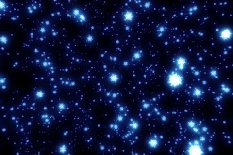 Snow - Blue Video stock 979662