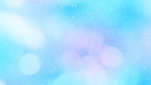 Snow blue glitter lights,Screen blur Light reflections loop.Bokeh blue Illustrazione stock