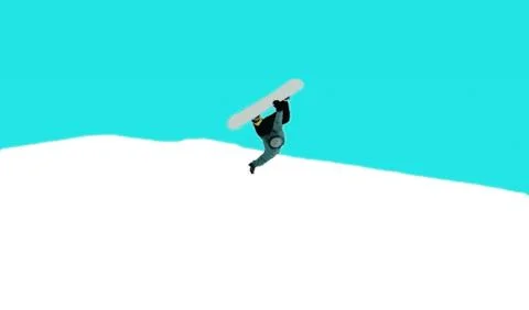 Snow Boarder Stock Illustration