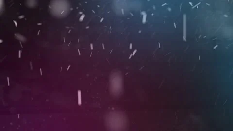 Snow with bokeh 33 Stock Footage 227339564