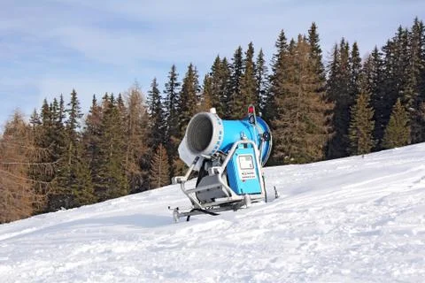 Snow cannon Stock Photos