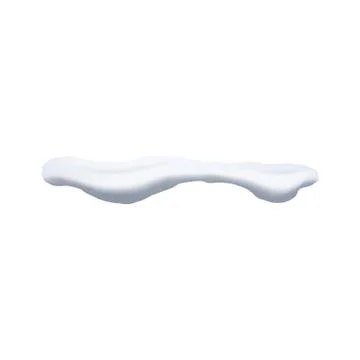 Snow cap or snowdrift vector illustrations isolated on white background. Illustrazione stock