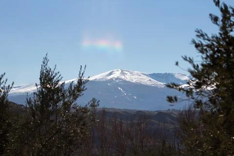 Snow-capped mountain Stock Photos