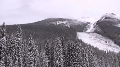 Snow capped mountains Stock Footage 47072761