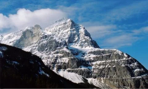 Snow Capped Peak Stock Photos