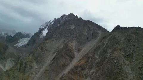 Snow-Capped Peaks in Ala Archa National Park 스톡 동영상 316958991