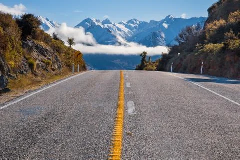 Snow-capped Peaks Stock Photos