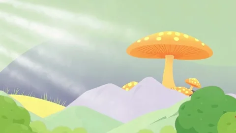 Snow cartoon background Stock Footage 306207998