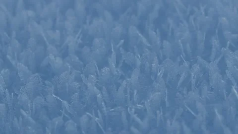 Snow chrystals close up 4k 25fps background video Stock-Footage 326413220