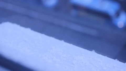 Snow in the city Video stock 88823206