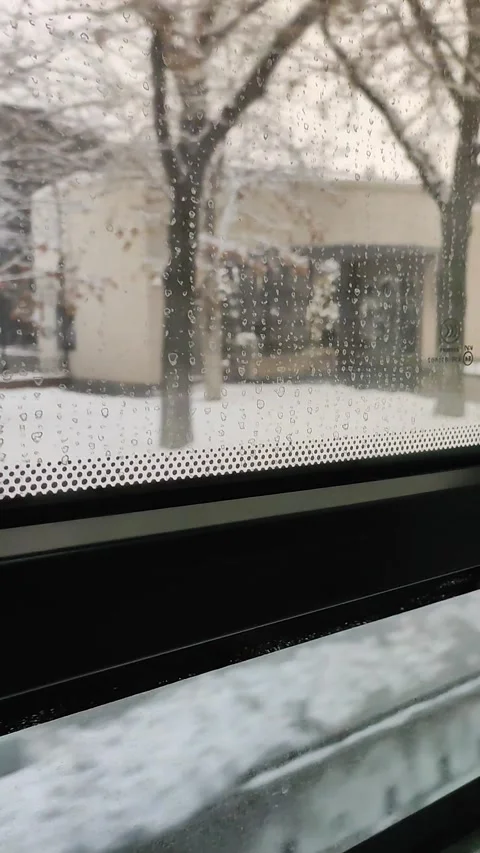 Snow city Video stock 197070566