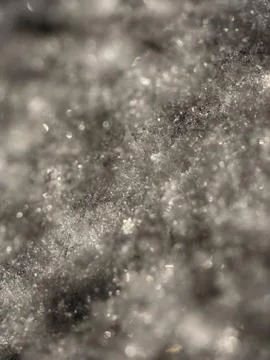 Snow close-up crystal Stock Photos