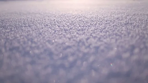 Snow close up. Structure. Beautiful background. Stock Footage 69964234