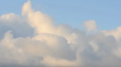 Snow Clouds On The Sky Stock Footage 953838